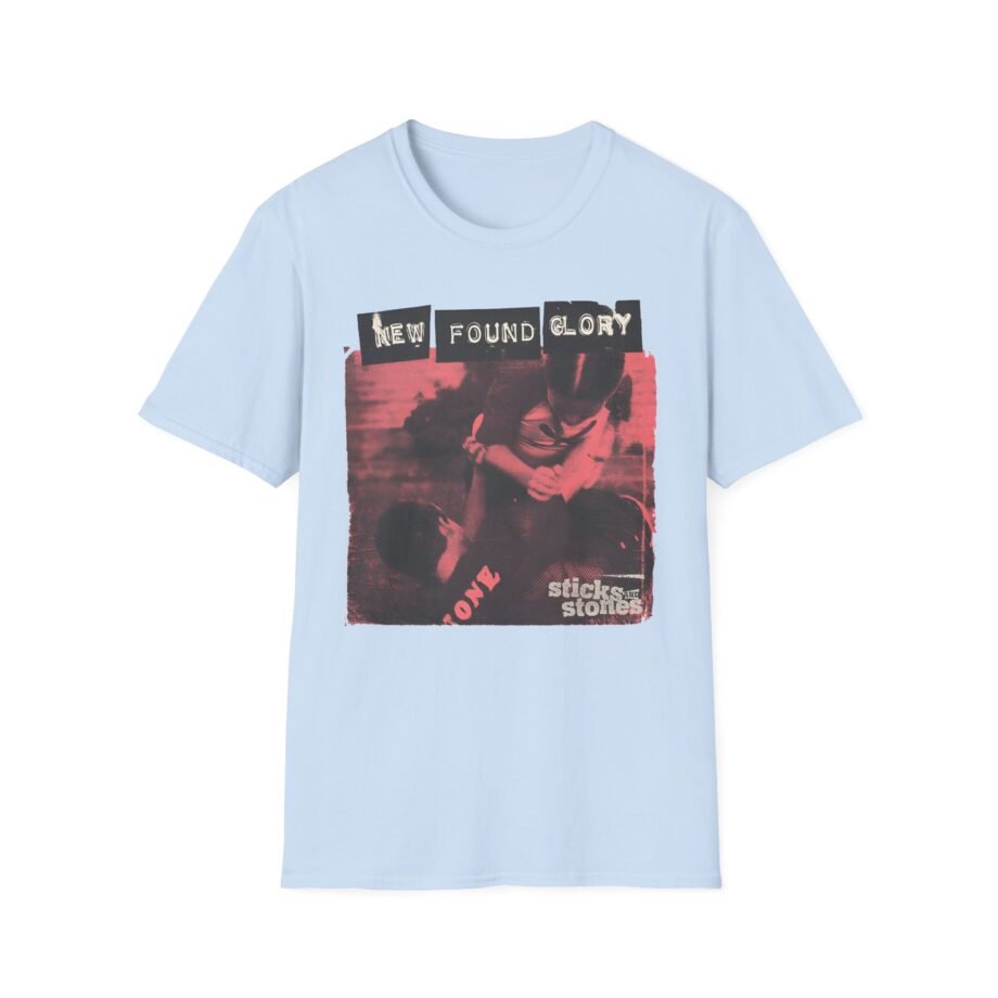New Found Glory Sticks and Stones Xerox Unisex Softstyle T-Shirt