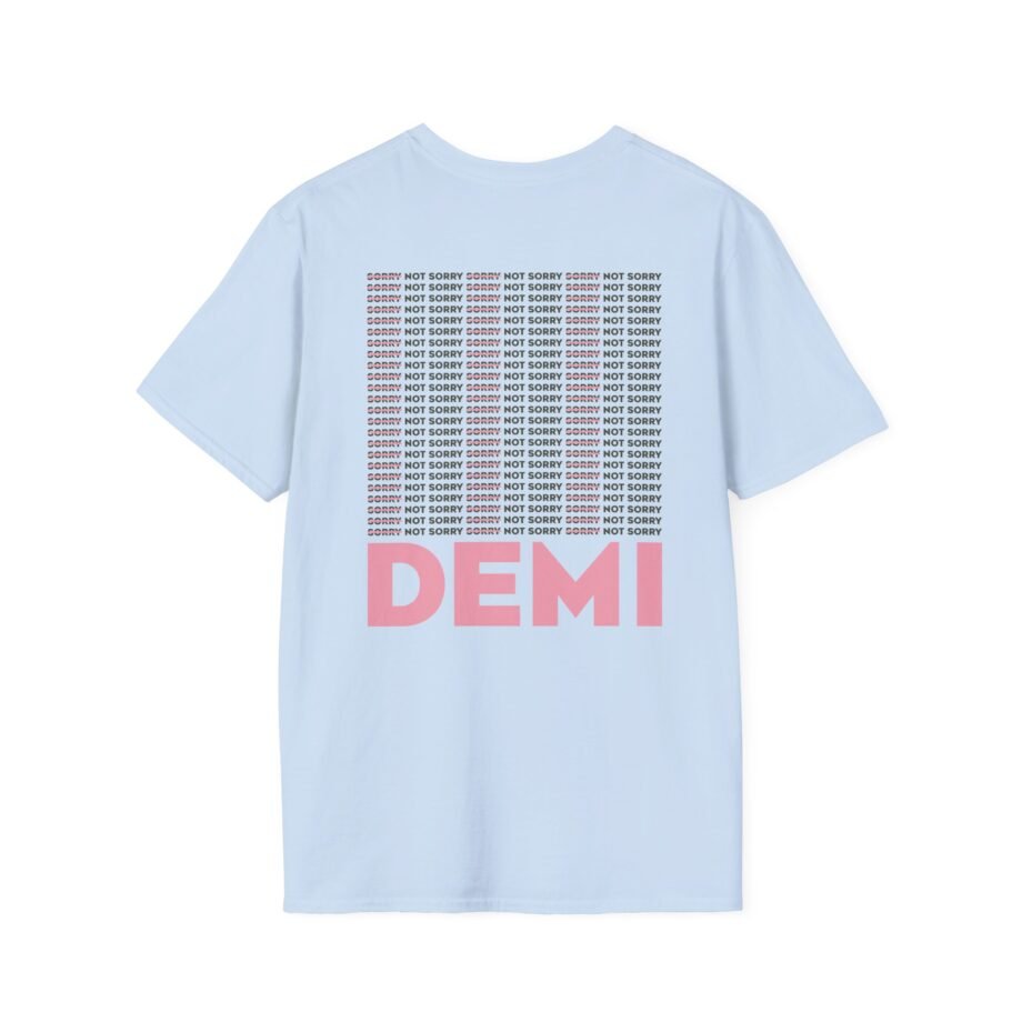 Demi Lovato Not Sorry Unisex Softstyle T-Shirt