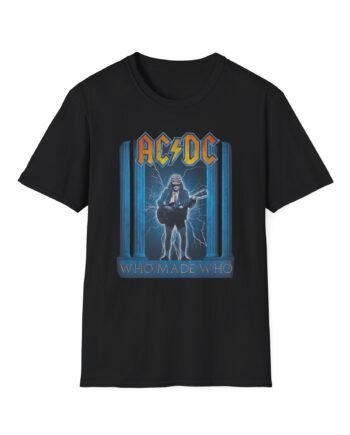 Acdc Who Made Who Unisex Softstyle T-Shirt