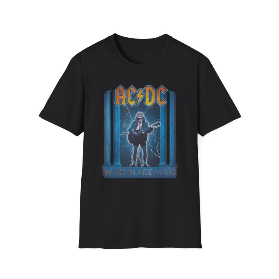 Acdc Who Made Who Unisex Softstyle T-Shirt