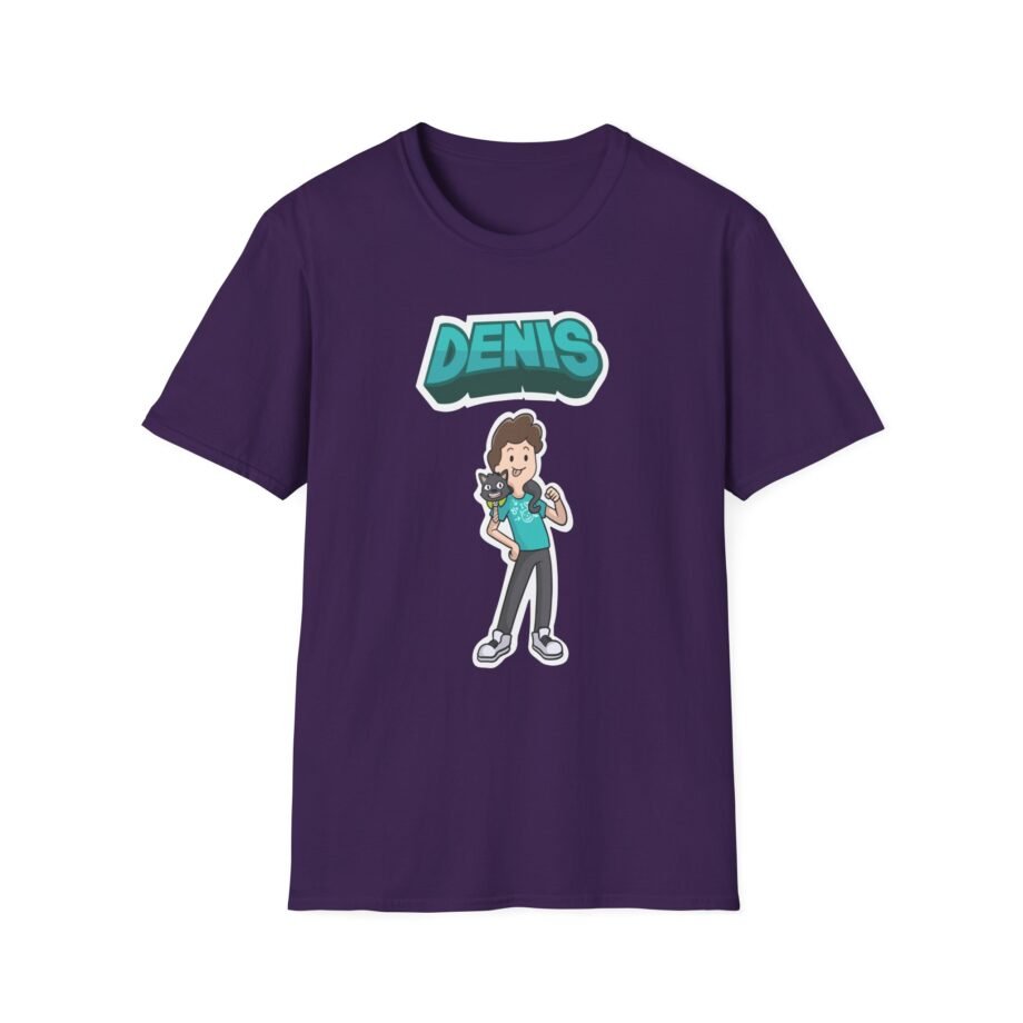 Denis logo Unisex Softstyle T-Shirt