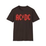 Acdc Highway to Hell Track List Unisex Softstyle T-Shirt