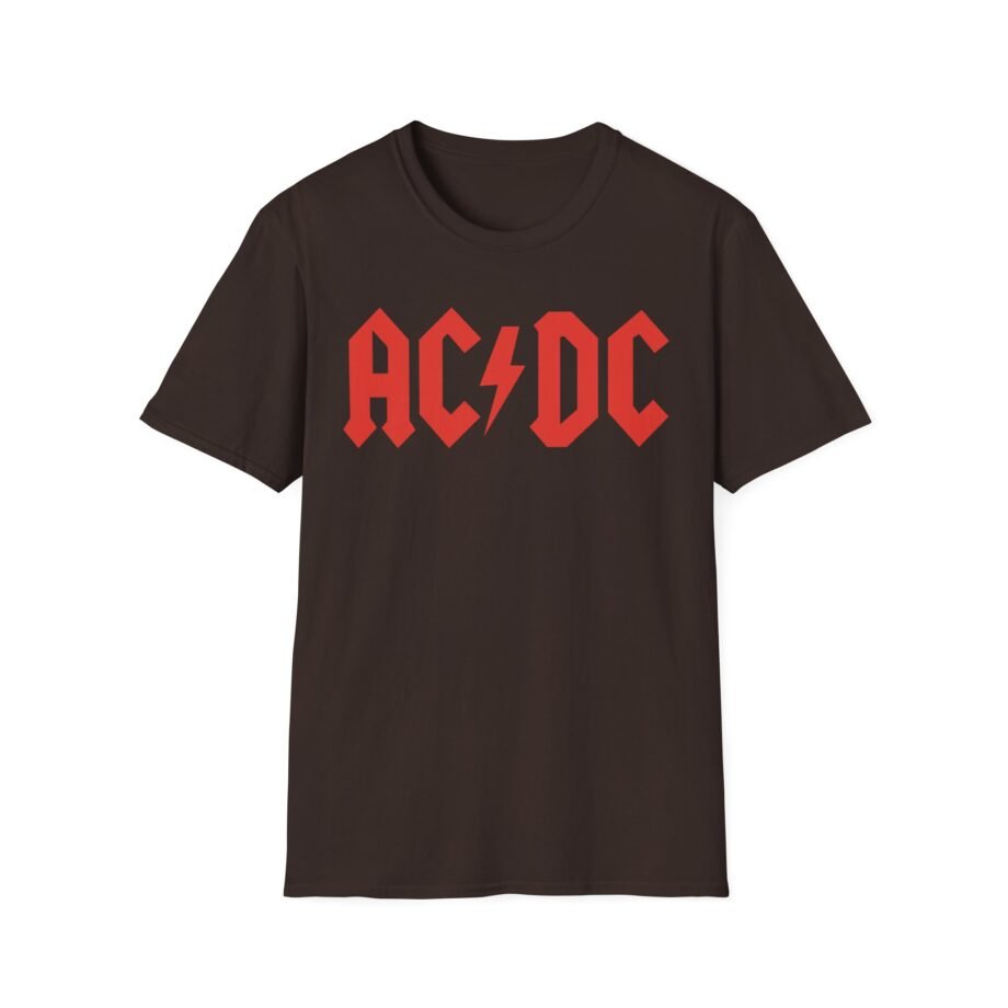 Acdc Highway to Hell Track List Unisex Softstyle T-Shirt