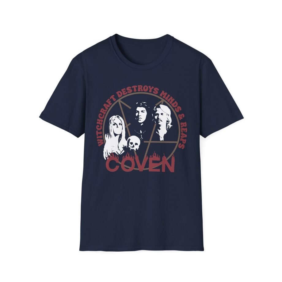 Coven Witchcraft Destroys Minds & Reaps Souls Unisex Softstyle T-Shirt