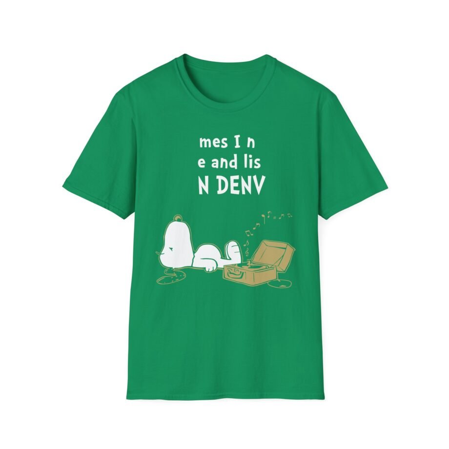 John Mellencamp Sometimes I Need to Be Alone and Listen to Unisex Softstyle T-Shirt