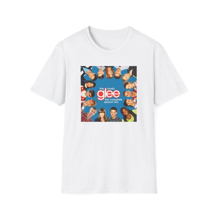 Glee Cast Silhouette Musical Unisex Softstyle T-Shirt