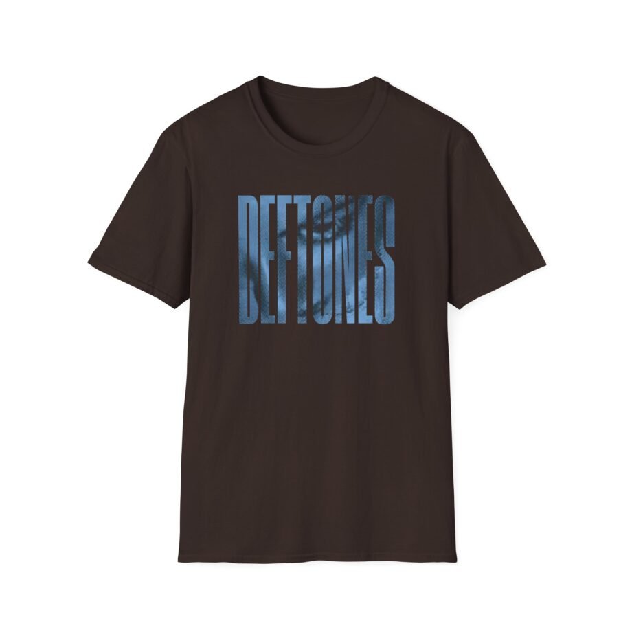 Deftones Around the Fur Halftone Logo Unisex Softstyle T-Shirt