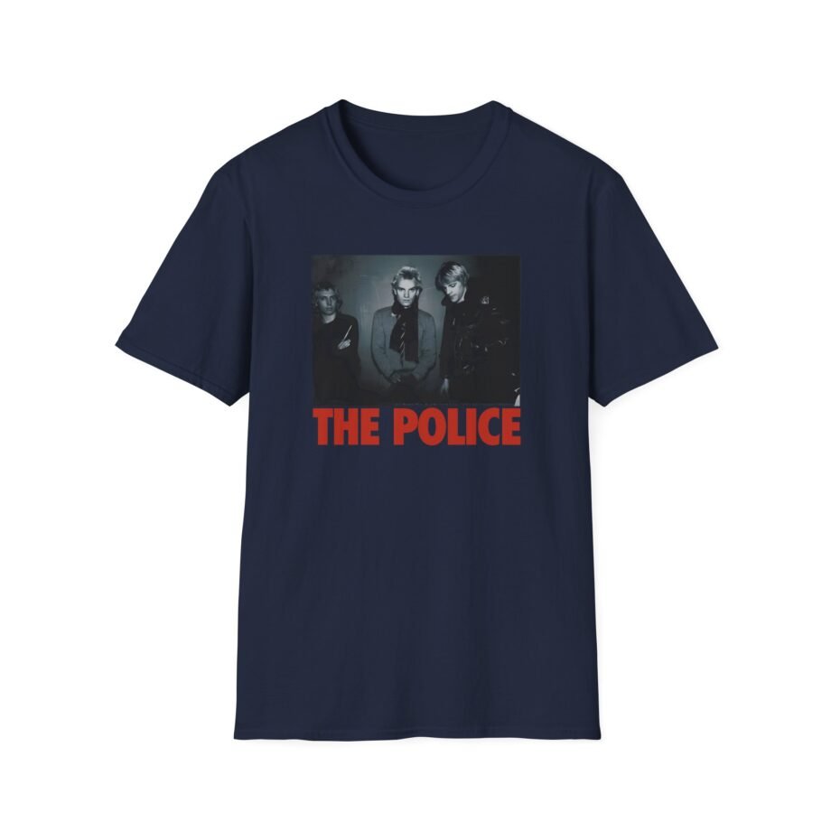 The Police Against the Wall Unisex Softstyle T-Shirt