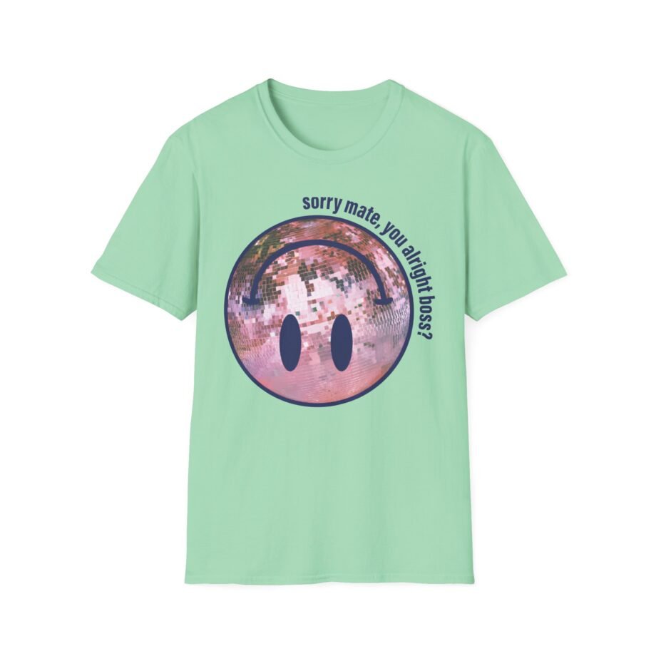 Courteeners Disco Ball Unisex Softstyle T-Shirt