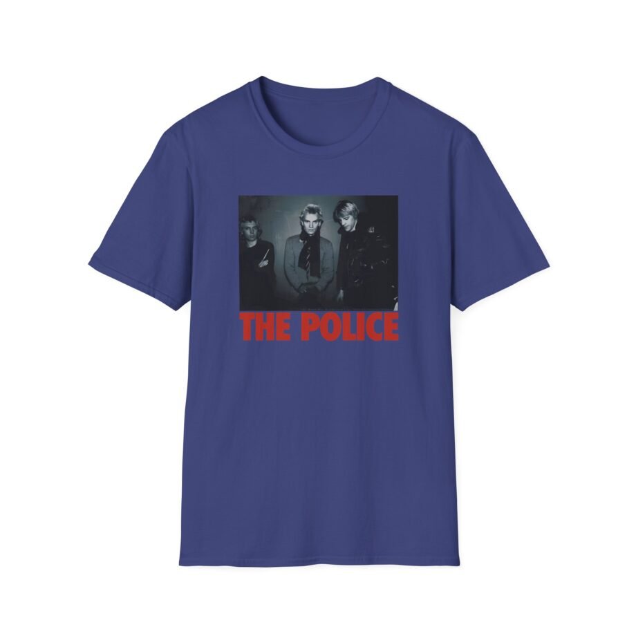The Police Against the Wall Unisex Softstyle T-Shirt