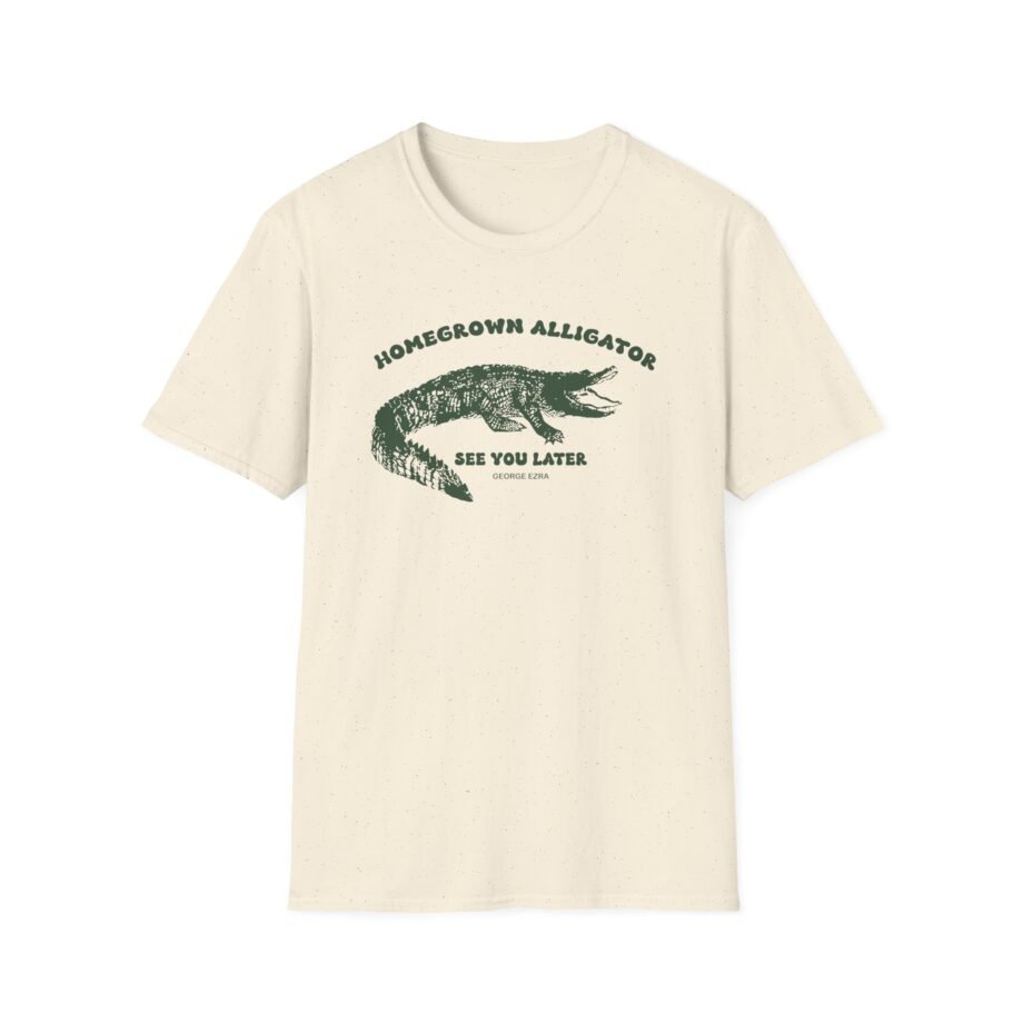 George Ezra Home Grown Alligator Unisex Softstyle T-Shirt