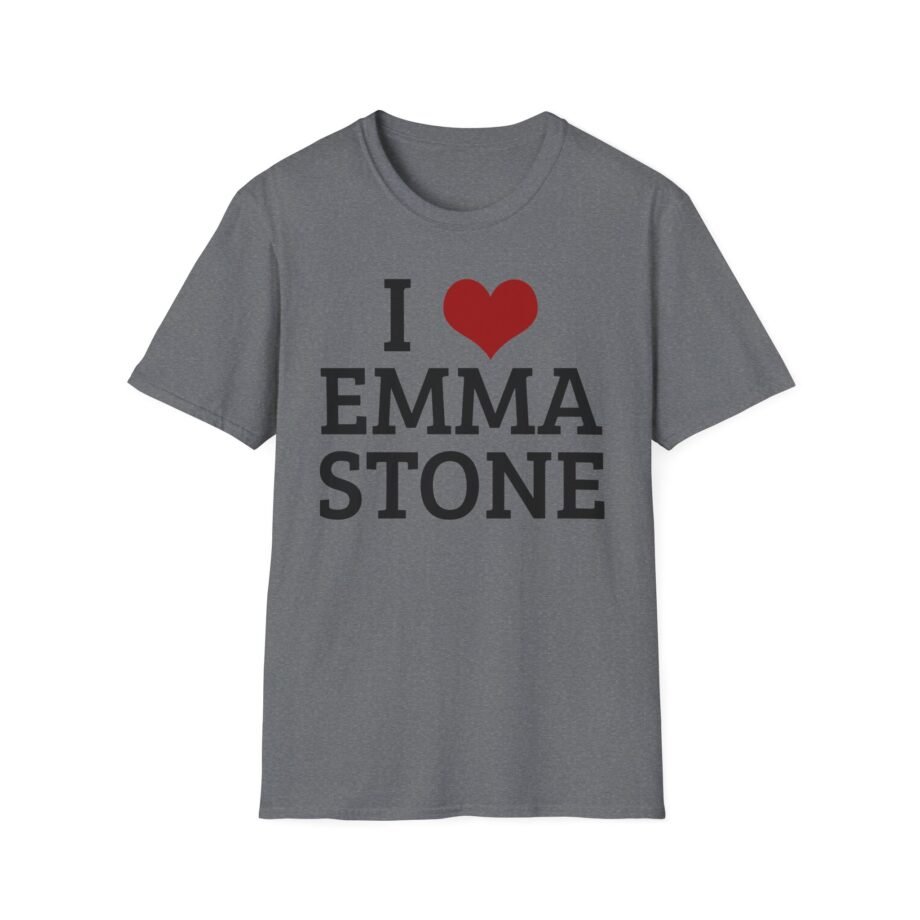 I Heart Emma Stone Unisex Soft-style T-shirt