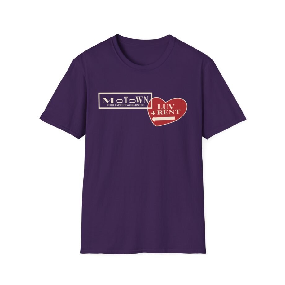 Motown Records Luv 4 Rent Unisex Soft-style T-shirt