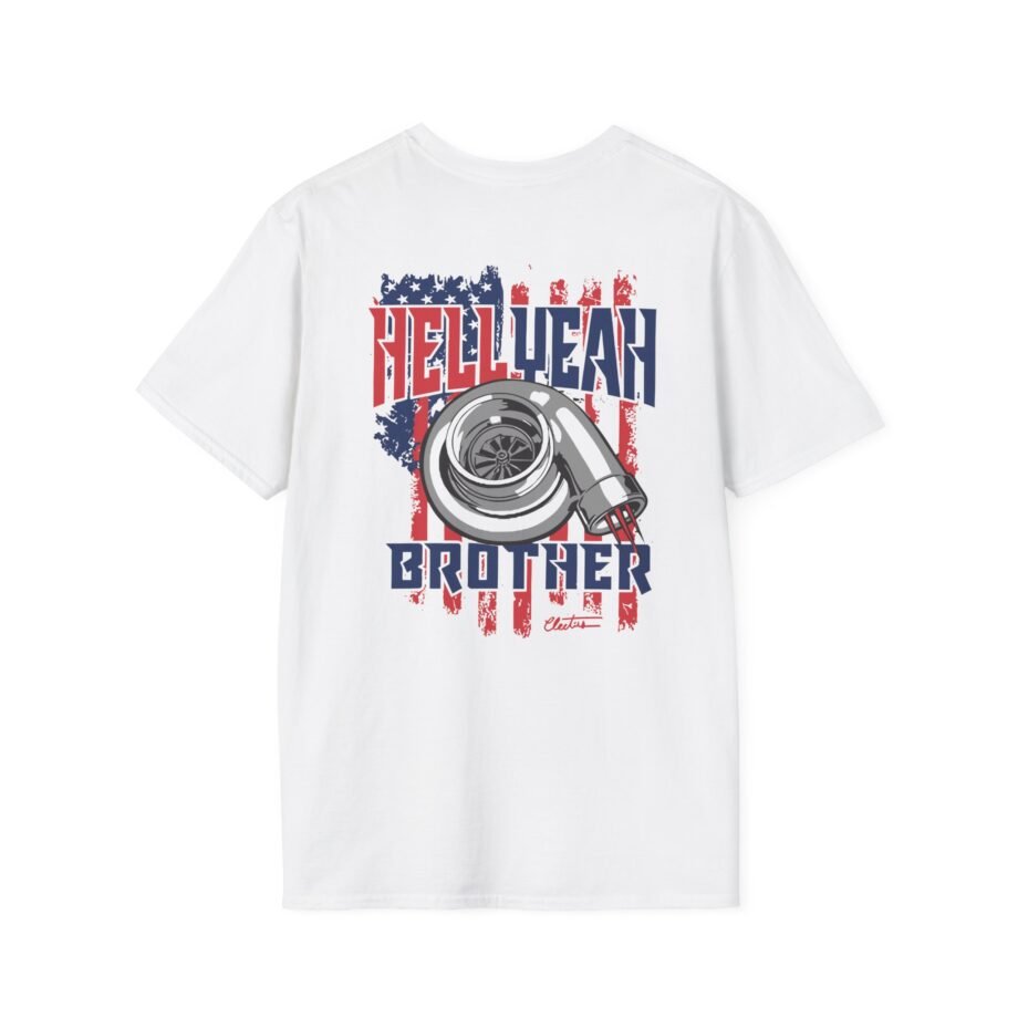 Cleetus Mcfarland Hell Yeah Brother Unisex Softstyle T-Shirt