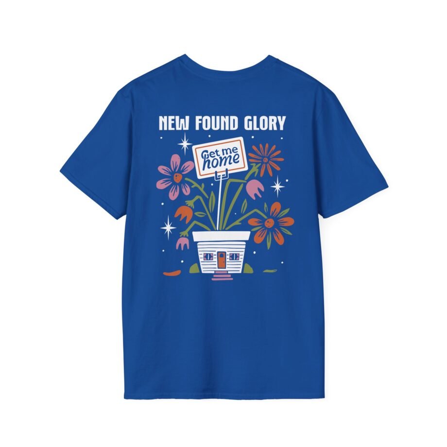New Found Glory Get Me Home Unisex Softstyle T-Shirt
