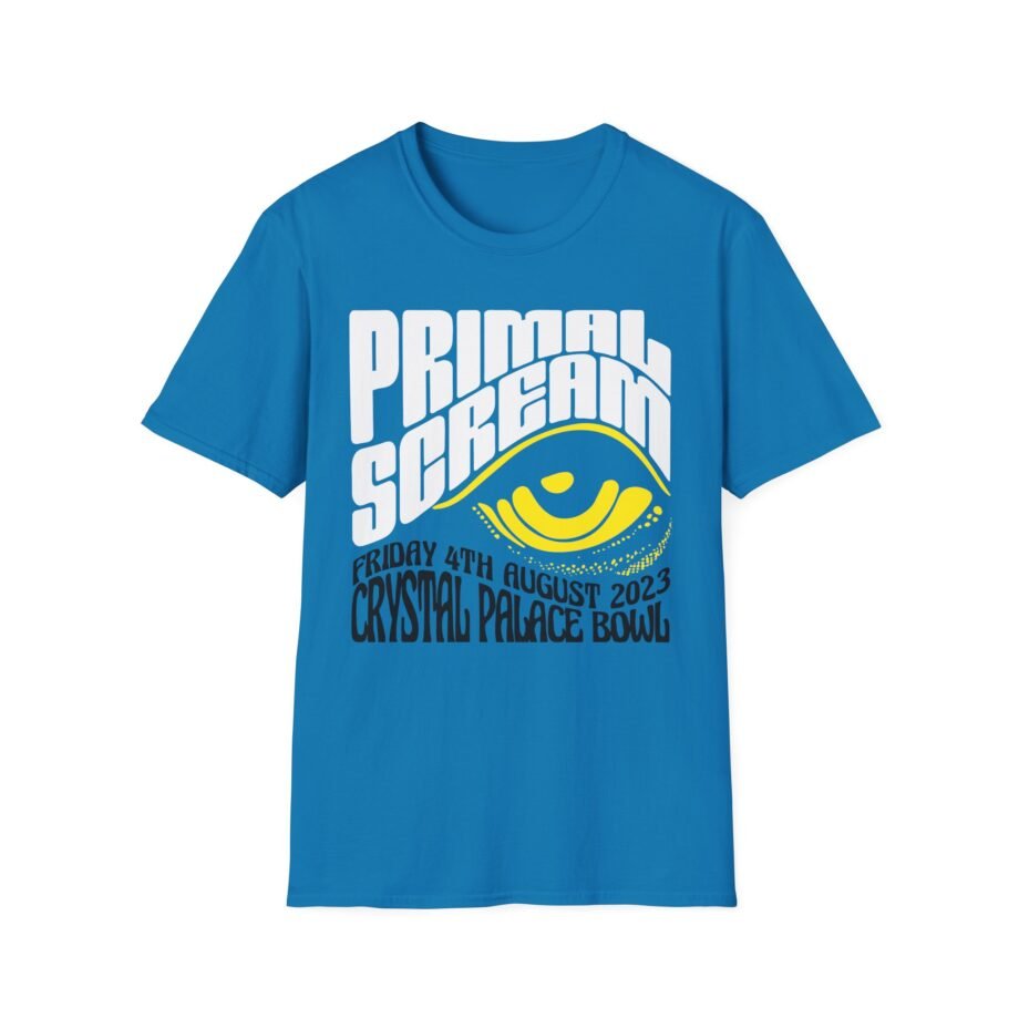 Primal Scream London Crystal Palace Bowl Unisex Softstyle T-Shirt