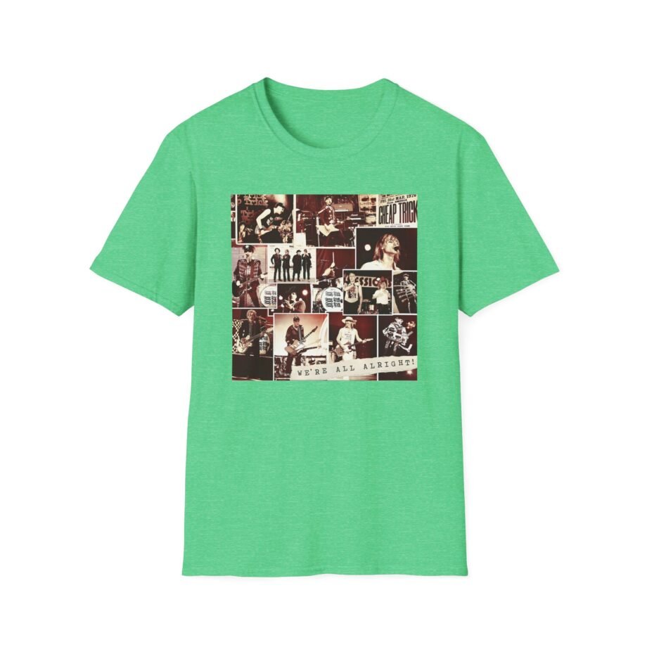 Cheap Trick Photo Collage Unisex Softstyle T-Shirt