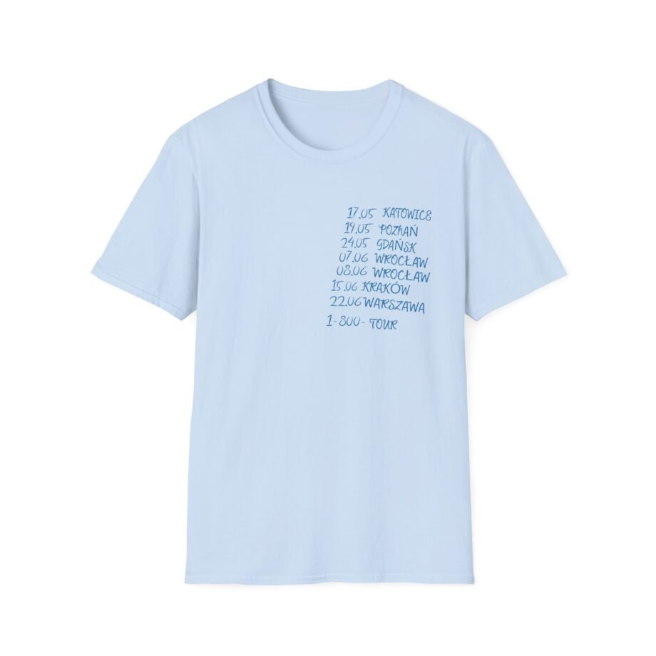 Taco Hemingway 1-800-tour Unisex Softstyle T-Shirt