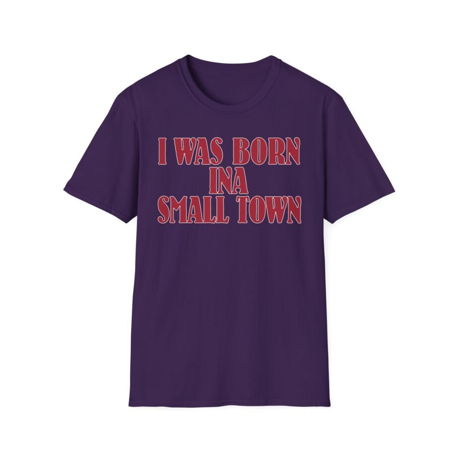 John Mellencamp I Was Born in a Small Town Unisex Softstyle T-Shirt
