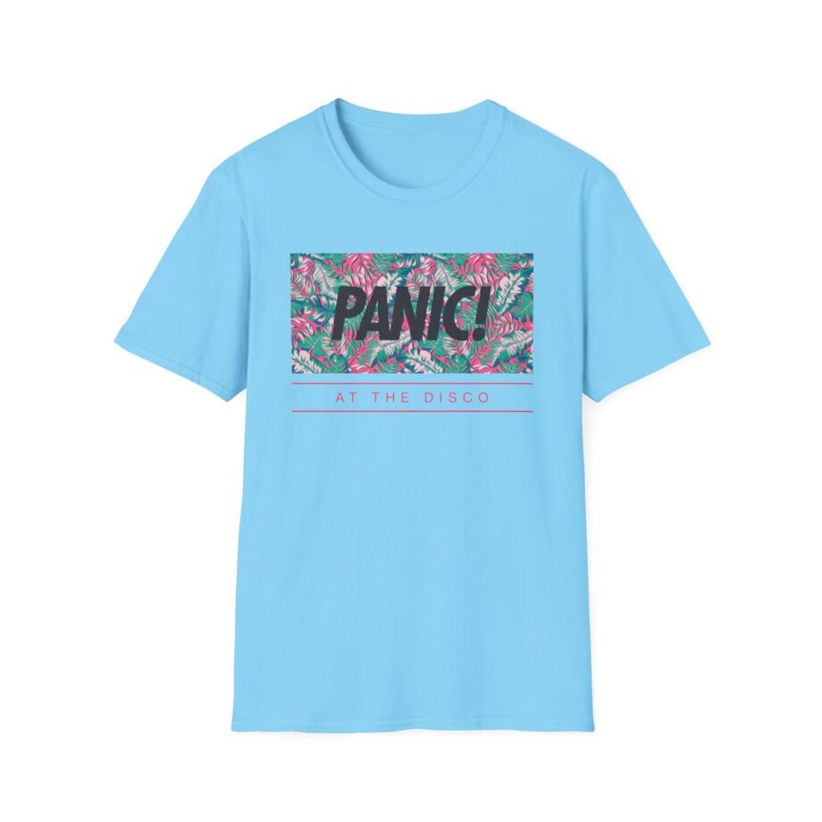Panic at the Disco Floral Unisex Softstyle T-Shirt