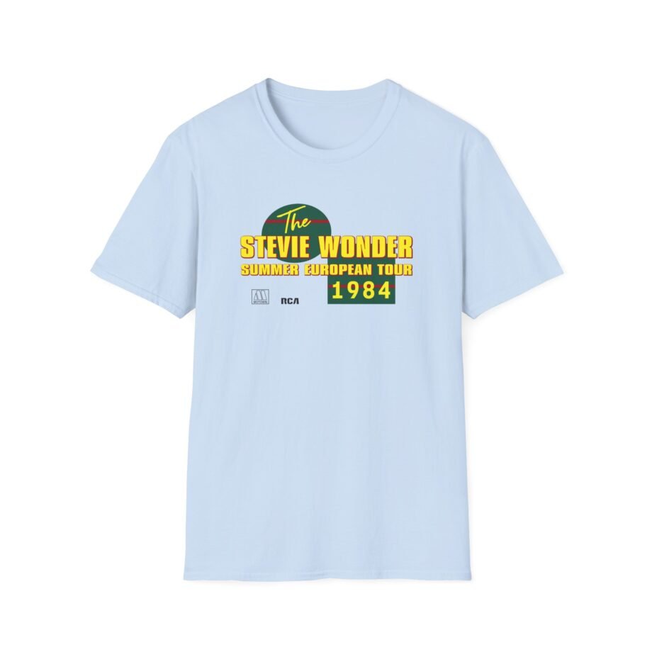 Stevie Wonder 84 Unisex Softstyle T-Shirt