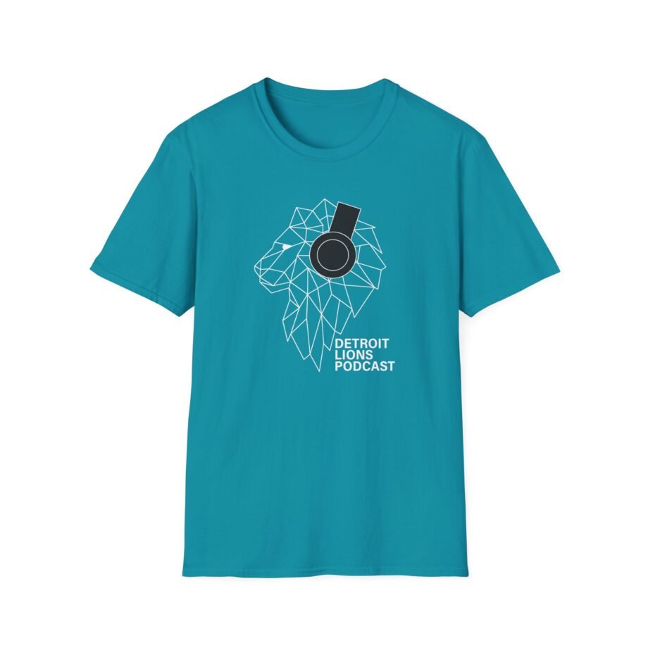 Detroit Lions Dlp Logo Unisex Softstyle T-Shirt