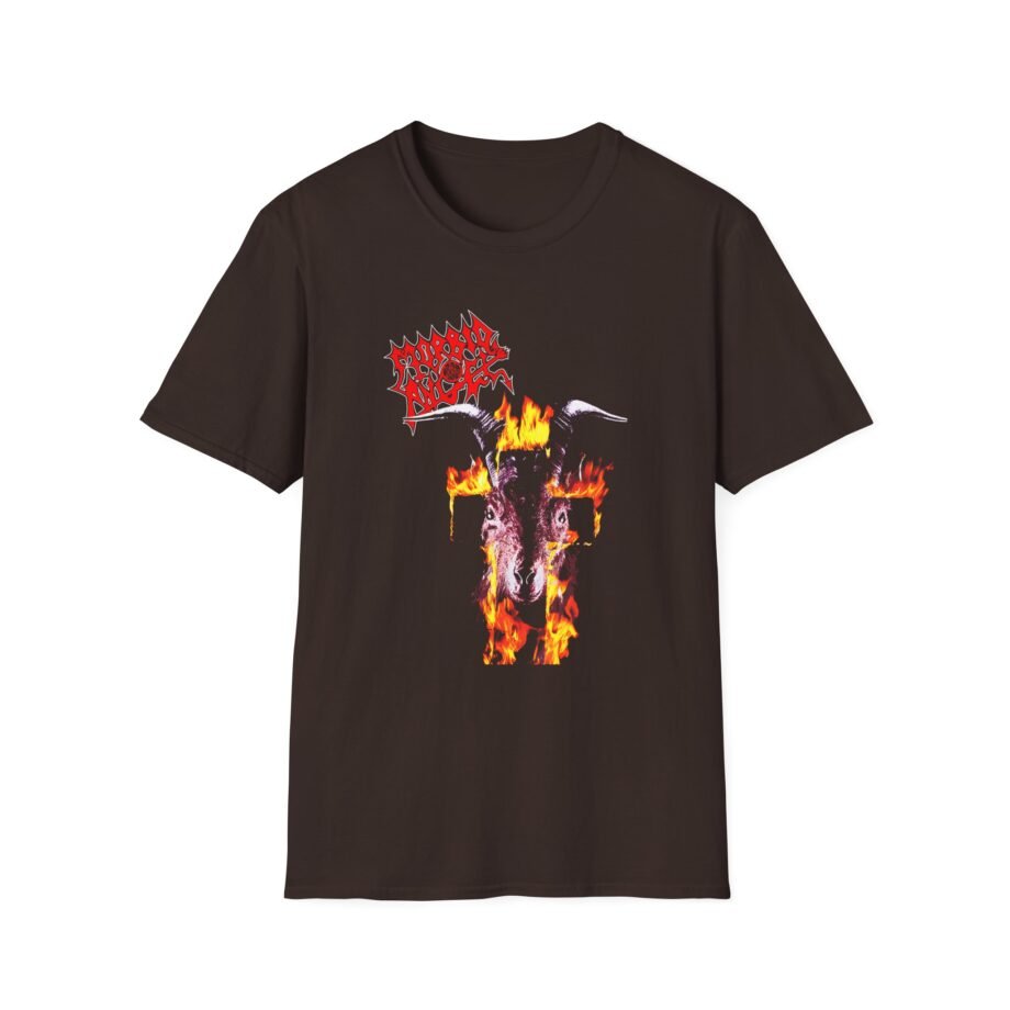 Morbid Angel Flaming Goat Unisex Softstyle T-shirt