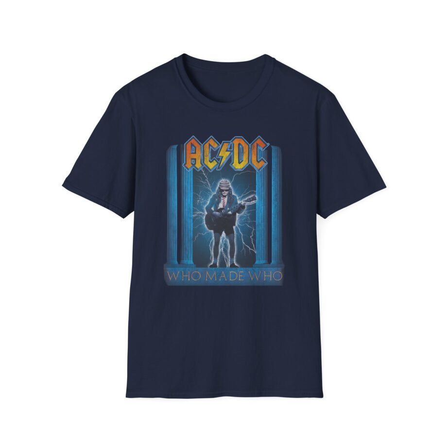 Acdc Who Made Who Unisex Softstyle T-Shirt