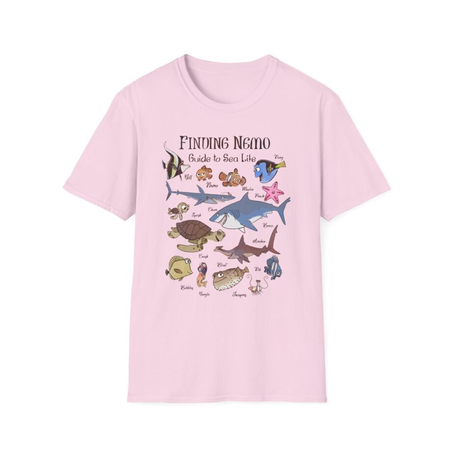 Nemo Boys 8-20 Fish Guide Unisex Softstyle T-Shirt