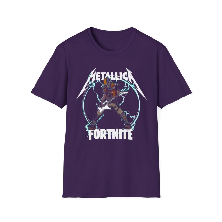Fortnite X Metallica Fuel Unisex Softstyle T-Shirt