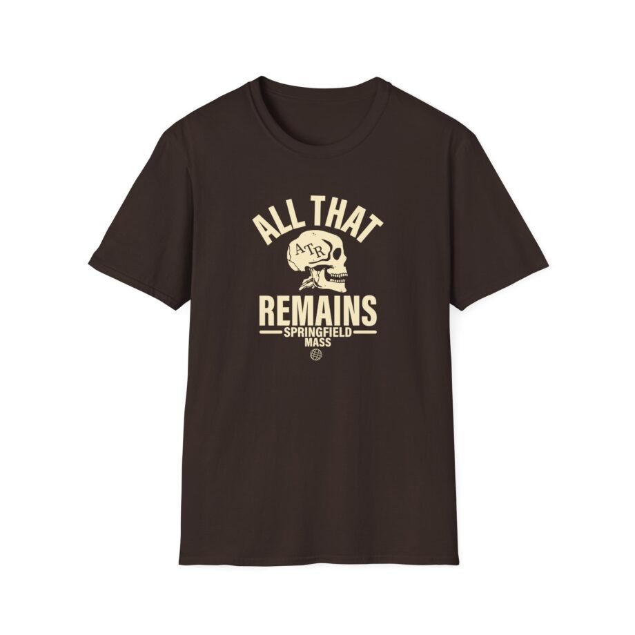 All That Remains Springfield Skull Unisex Softstyle T-Shirt