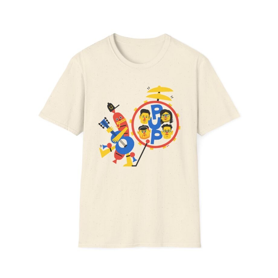 Pup Band of Wiener Unisex Softstyle T-Shirt