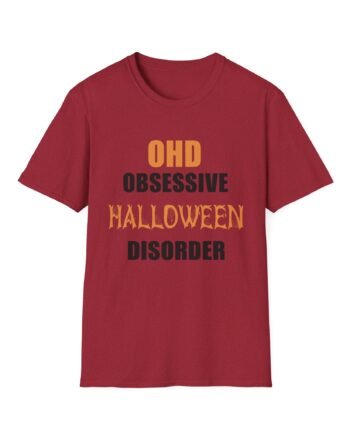 OHD Obsessive Halloween Disorder Unisex Soft-style T-shirt