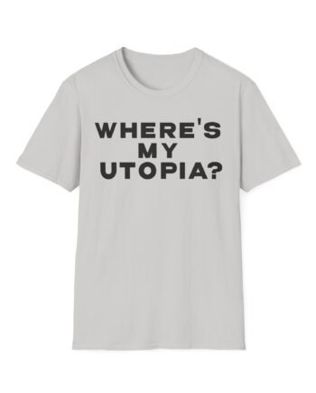 Yard Act Where’s My Utopia Unisex Softstyle T-Shirt