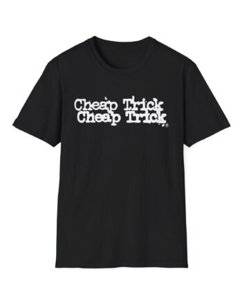 Cheap Trick Logo Unisex Softstyle T-shirt