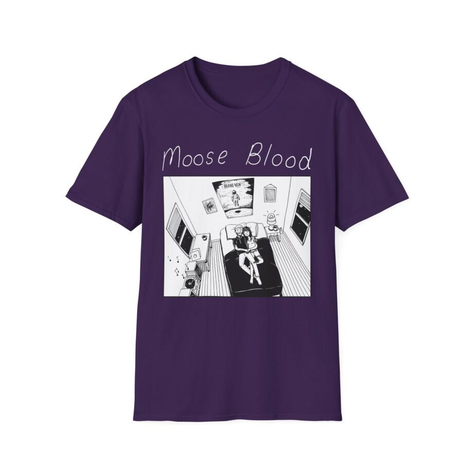 Moose Blood Band Unisex Softstyle T-shirt