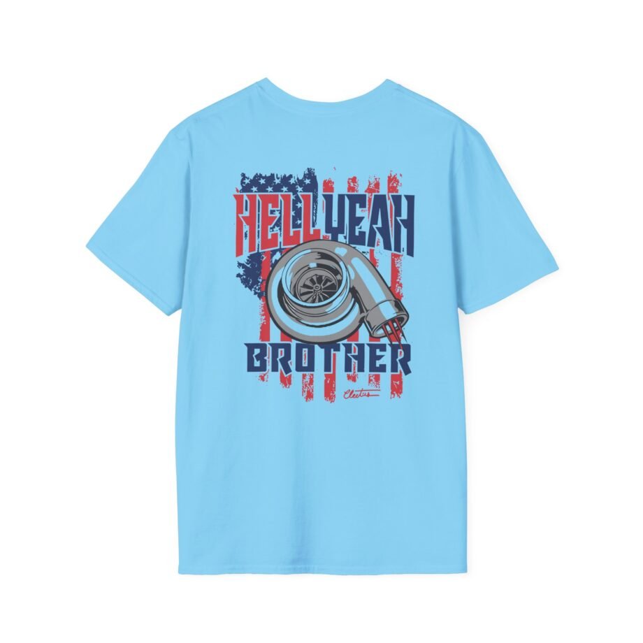 Cleetus Mcfarland Hell Yeah Brother Unisex Softstyle T-Shirt