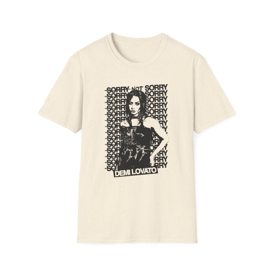 Demi Lovato Sorry Not Sorry Unisex Softstyle T-Shirt