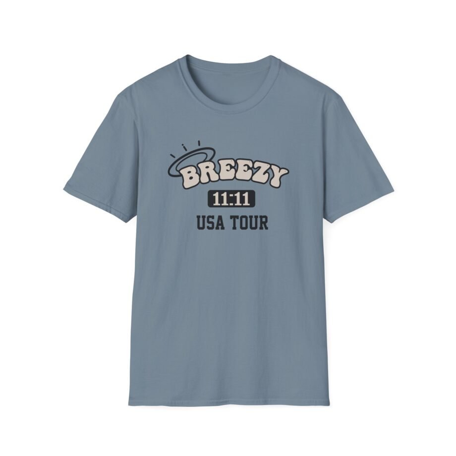 Chris Brown Breezy 11 11 Usa Tour Unisex Softstyle T-Shirt