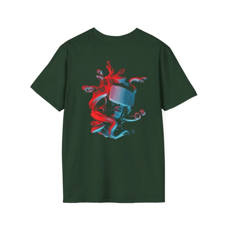 Meduza Multicolour Head Unisex Softstyle T-Shirt