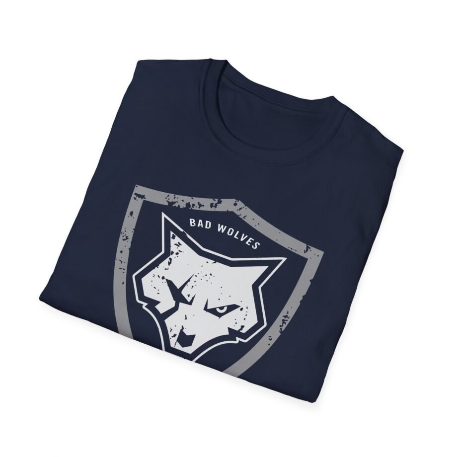 Bad Wolves Distressed Shield Unisex Softstyle T-Shirt