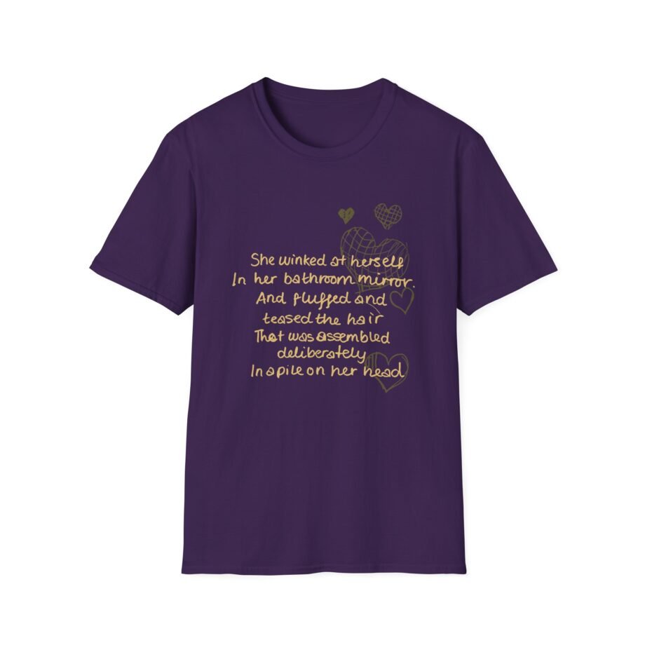 Amy Winehouse Poem Unisex Softstyle T-Shirt