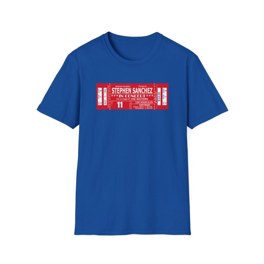 Stephen Sanchez Live in Concert the Wiltern Unisex Softstyle T-Shirt