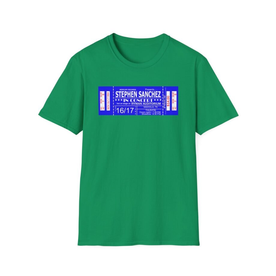 Stephen Sanchez Live in Concert Ryman Auditorium Unisex Softstyle T-Shirt