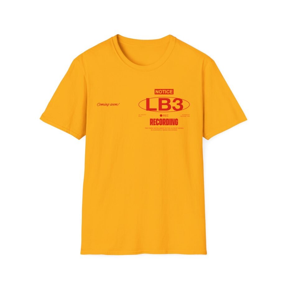 Lil Yachty Lb3 Gold Unisex Softstyle T-shirt