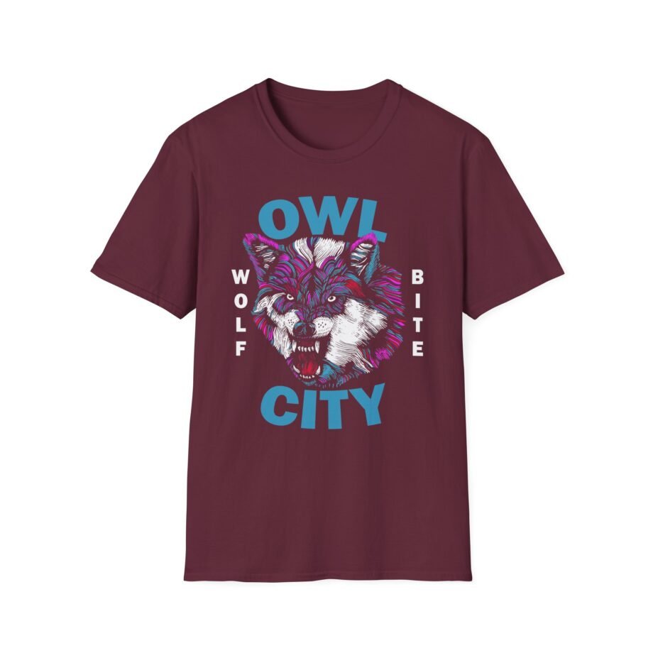 Owl City Wolf Bite Unisex Soft-style T-shirt