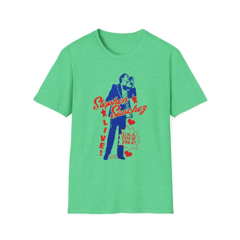 Stephen Sanchez Live U.s.a. Tour 1964 Unisex Softstyle T-Shirt