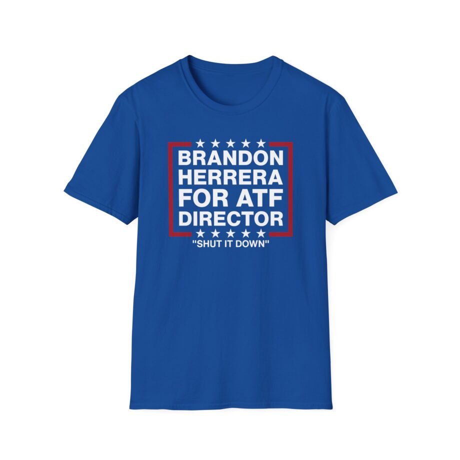 Brandon Herrera Atf Director Unisex Softstyle T-Shirt