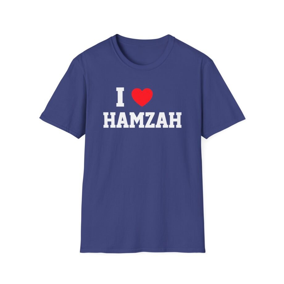 I Love Hamza Unisex Softstyle T-Shirt