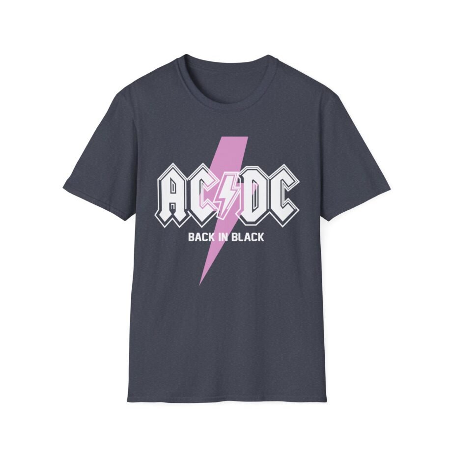 Acdc Back in Black Unisex Softstyle T-Shirt